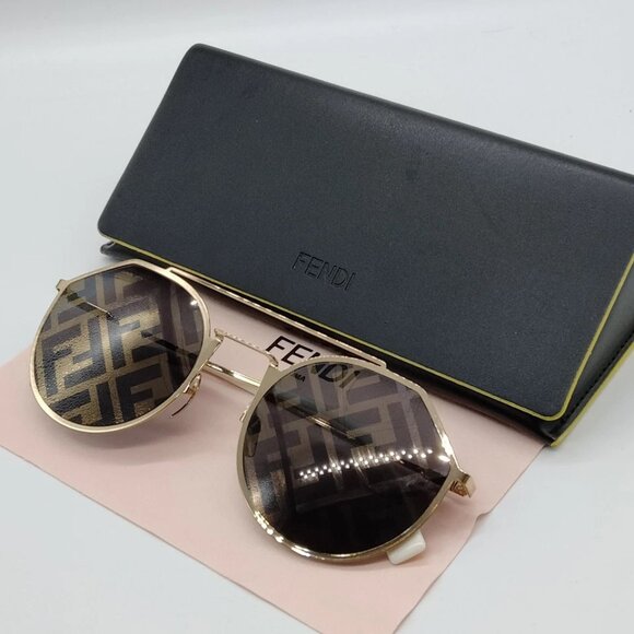 Fendi Sunglasses FF M0021 S Women\'s Gold 2270323 main image 9
